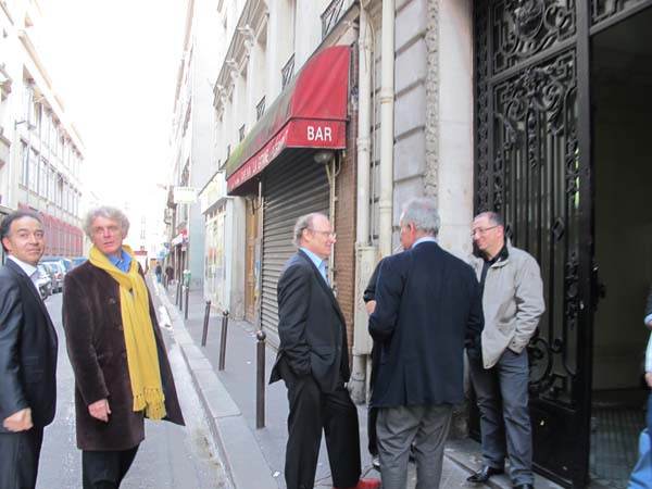 R de la Baume, C Lambert, B Eveno, JM Psaila, rue d'Enghien